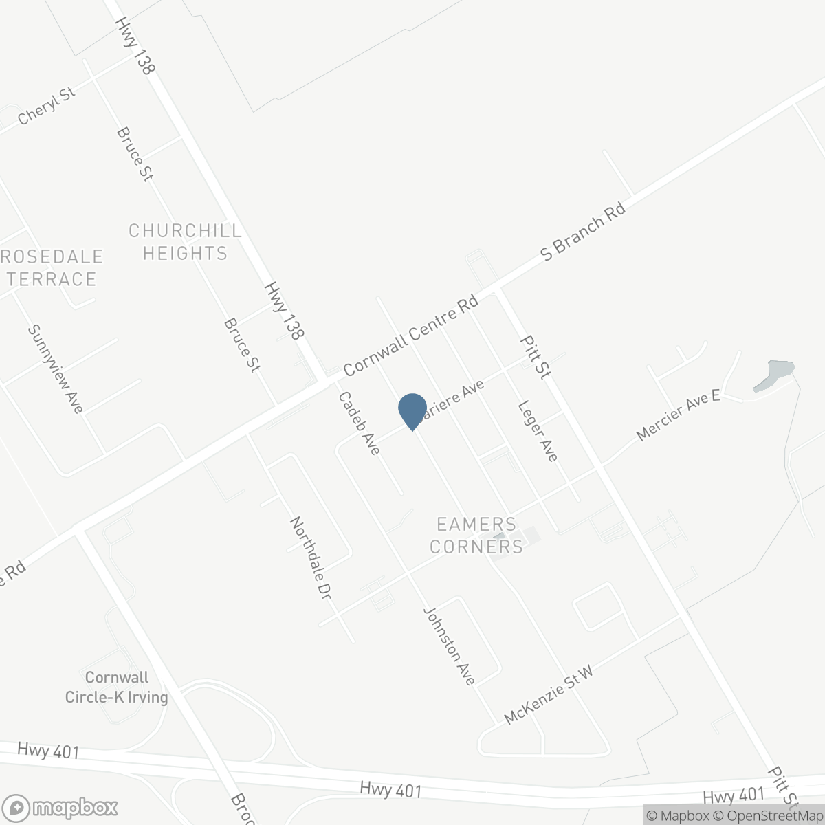 3301 ROSS AVENUE, Cornwall, Ontario K6K 1G3
